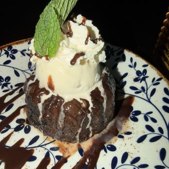 Fire & Oak - chocolate lava cake - New American Near Me - Montvale, New Jersey