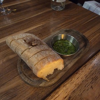 Quattro - Bread with Pesto - Pizza Near Me - Boston, Massachusetts
