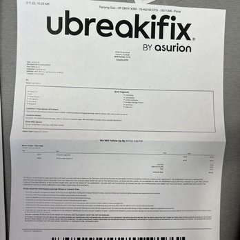 uBreakiFix by Asurion - Many functions are unchecked - Electronics Repair Near Me - Fremont, California uBreakiFix by Asurion - Many functions are unchecked - Electronics Repair Near Me - Fremont, California