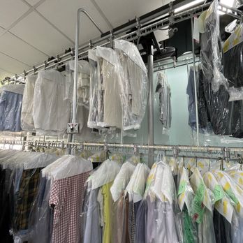 Quality A Plus Dry Cleaner - Our amazing conveyor rack for all completed dry cleaning and shirt laundry orders! - Sewing & Alterations Near Me - New York, New York