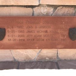 Flagstaff Police Department - The names of Flagstaff police officers and Coconino County sheriffs deputies killed in the line of duty.