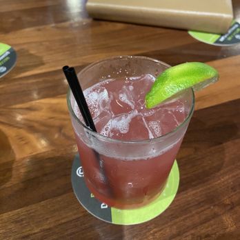 BRU Burger Bar - Lafayette - Spicy Pomegranate Margarita - Burgers Near Me - Lafayette, Indiana