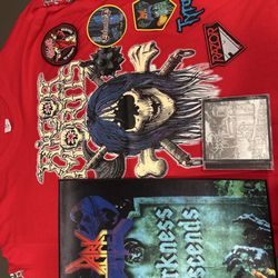 Dark Realm Records - Shirt, patches and CD