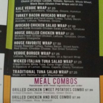 Wicked Fresh Cafe - Wraps Near Me - Johnston, Rhode Island