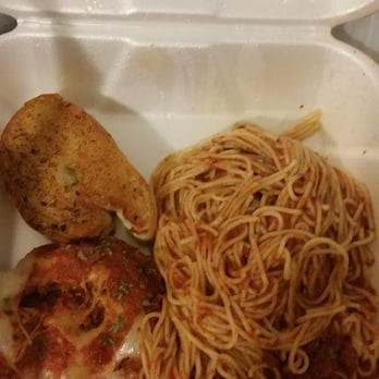 Konstantinou's Restaurant - My delish 1/2 chicken parm I took home! - American Near Me - Ontario, New York Konstantinou's Restaurant - My delish 1/2 chicken parm I took home! - American Near Me - Ontario, New York