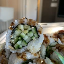 Minemura Sushi - Unagi roll... weird. More like cucumber roll