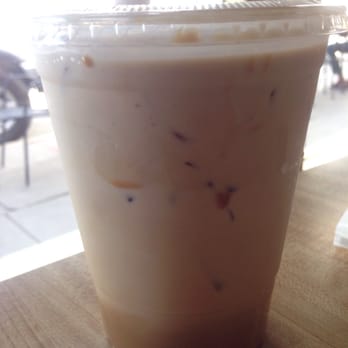 The Cliffs Cafe - This is an iced Vietnamese coffee. It's full of calories and cream and flavor. - Coffee & Tea Near Me - San Diego, California
