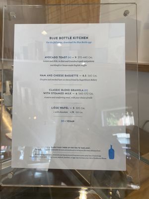 Menu photo 4 Blue Bottle Coffee - South Beverly Beverly Hills, CA Menu photo 4 Blue Bottle Coffee - South Beverly Beverly Hills, CA