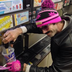 7-Eleven - Banana Slurpee !
