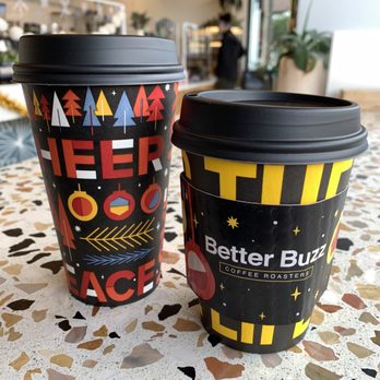 Better Buzz Coffee La Jolla - Peppermint Matcha & Rosewater Latte - Coffee & Tea Near Me - San Diego, California