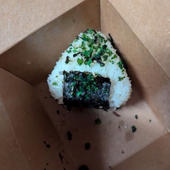Matsuba Izakaya - Unagi onigiri (came with 2, good) - Sushi Bars Near Me - Medford, Massachusetts Matsuba Izakaya - Unagi onigiri (came with 2, good) - Sushi Bars Near Me - Medford, Massachusetts