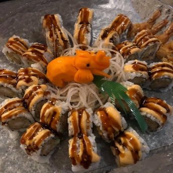 New Asia House - Sushi! With a carrot elephant. - Sushi Bars Near Me - Warwick, Rhode Island New Asia House - Sushi! With a carrot elephant. - Sushi Bars Near Me - Warwick, Rhode Island