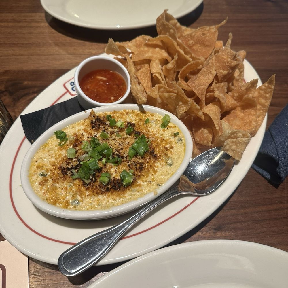 Seager & Sons - Crab Rangoon dip - Pizza Near Me - Plano, Texas Seager & Sons - Crab Rangoon dip - Pizza Near Me - Plano, Texas