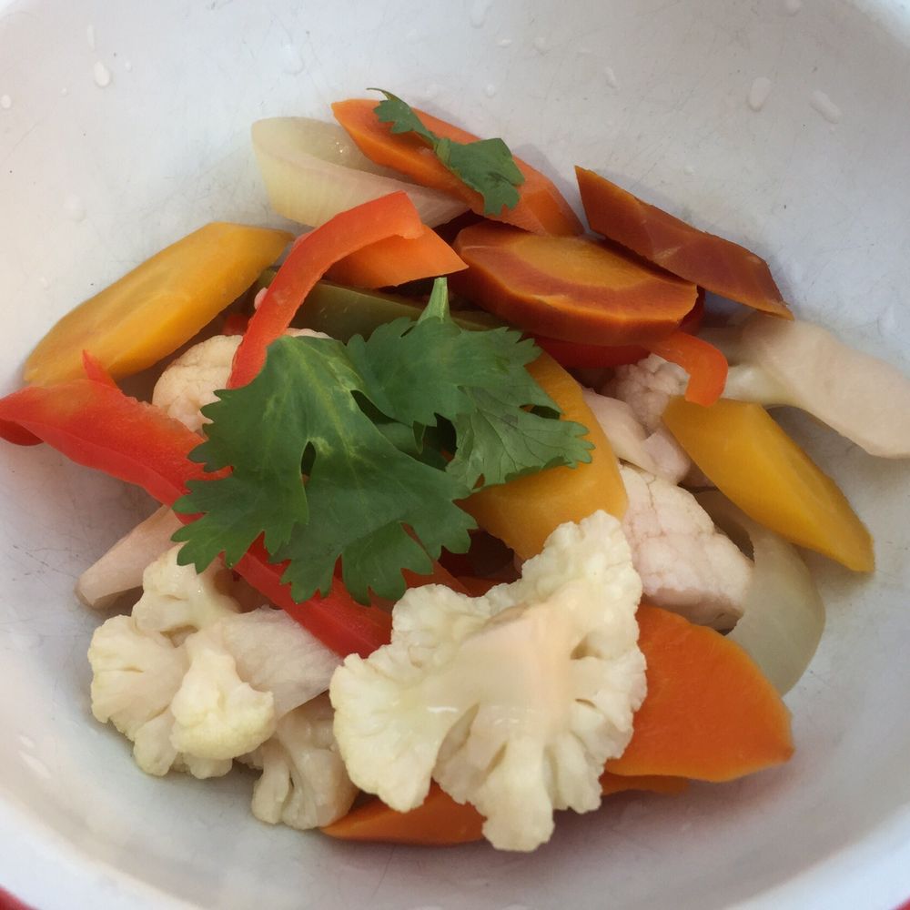 Mas Masa - Housemade pckled vegetables ($5) - Mexican Near Me - Fairfax, California Mas Masa - Housemade pckled vegetables ($5) - Mexican Near Me - Fairfax, California