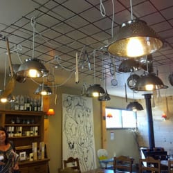 The Lott Foodstore - Funky colander light fittings