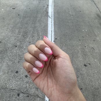 Amazing Nail Bar - Acrylic nails French tip - Nail Salons Near Me - Arlington, Texas