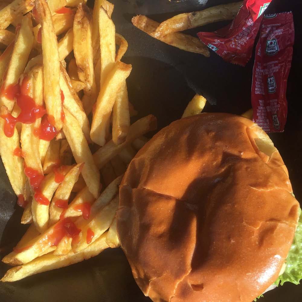 Cheeseburger Bobby's - Fries and blue cheese burger - Burgers Near Me - Hiram, Georgia Cheeseburger Bobby's - Fries and blue cheese burger - Burgers Near Me - Hiram, Georgia
