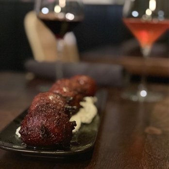 Stepchld - Sweet potato fritters - New American Near Me - Minneapolis, Minnesota Stepchld - Sweet potato fritters - New American Near Me - Minneapolis, Minnesota