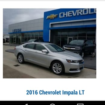 Leson Chevrolet - Tiger was great! He worked with us and got me the car i wanted! Thanks for everything Tiger! I love my car!!! - Auto Repair Near Me - Harvey, Louisiana Leson Chevrolet - Tiger was great! He worked with us and got me the car i wanted! Thanks for everything Tiger! I love my car!!! - Auto Repair Near Me - Harvey, Louisiana