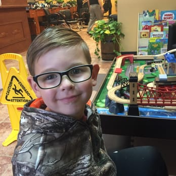 CJ Haircuts barber - fun waiting area for children. - Barbers Near Me - Chantilly, Virginia