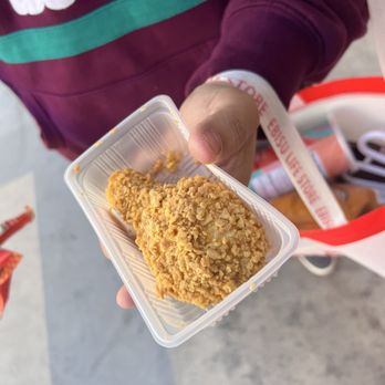 Ebisu Life Store - Fried chicken, ice cream, does not taste like chicken. It's a waffle cone with the best vanilla coconut ice cream inside. - Cosmetics & Beauty Supply Near Me - Alhambra, California
