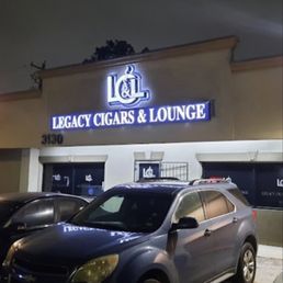 Front entrance to the cigar lounge. Front entrance to the cigar lounge.