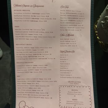Due Fiori - Menu - Italian Near Me - Long Beach, California