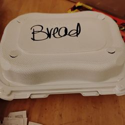P & H Truck Stop - This is the box her cold bread came in.
