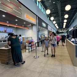 John Fenwick Travel Plaza - Inside food court.