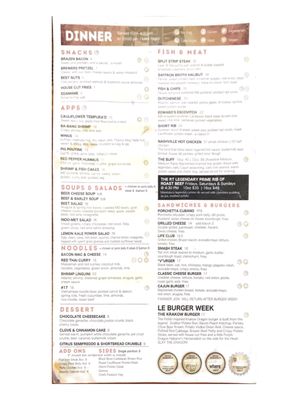 Menu photo 2 Brazen Hall Winnipeg, MB