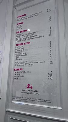 Menu photo 6 Junior Cookies West Hollywood, CA Menu photo 6 Junior Cookies West Hollywood, CA