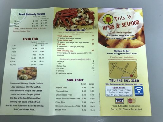 Menu photo 2 This Is Wings & Seafood Pikesville, MD