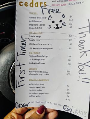 Cedars Palestine Kitchen by null Cedars Palestine Kitchen by null