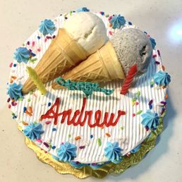6in ice cream cake