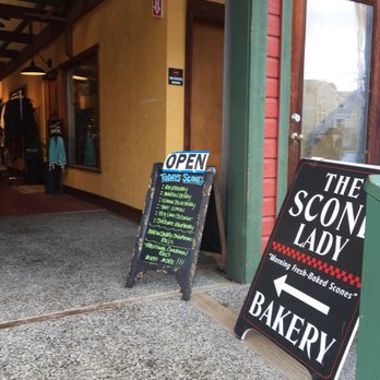 Scone Lady Bakery - In a red building - Bakeries Near Me - La Conner, Washington
