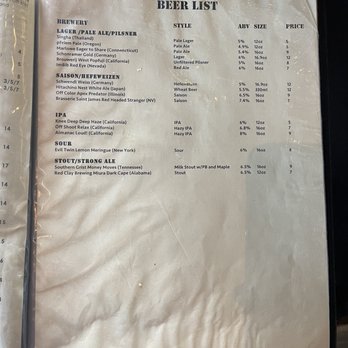 Lamaii - Beer list - Thai Near Me - Las Vegas, Nevada Lamaii - Beer list - Thai Near Me - Las Vegas, Nevada