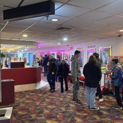 Westwood Cinemas - People getting ready to go into the theater from the lobby