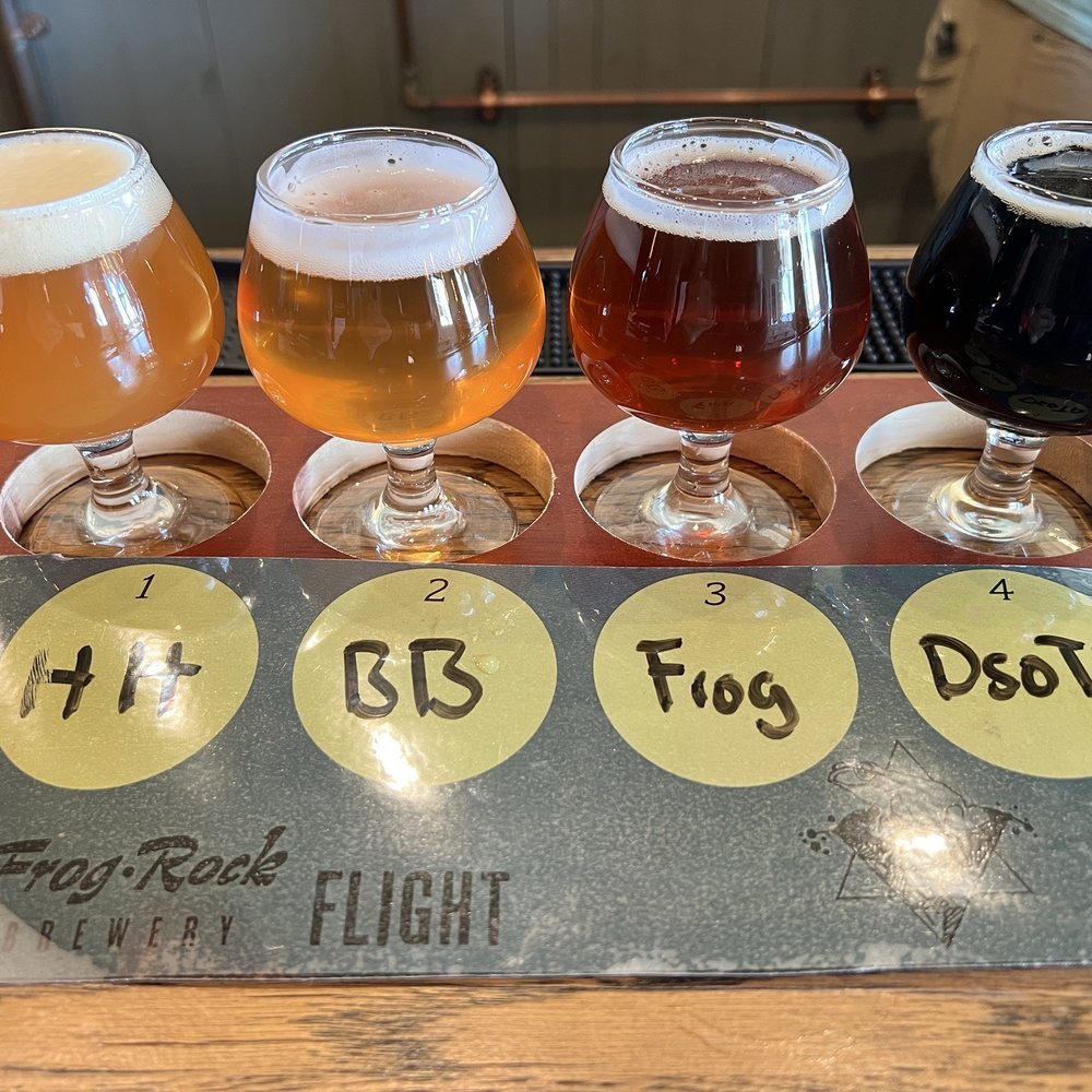 Frog Rock Brewing Company - Flight - Breweries Near Me - Austell, Georgia Frog Rock Brewing Company - Flight - Breweries Near Me - Austell, Georgia