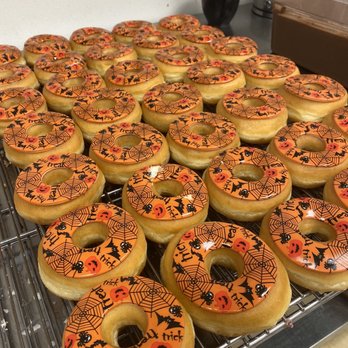 Super Donut - a bunch of spooky donuts on a cooling rack - Donuts Near Me - San Antonio, Texas Super Donut - a bunch of spooky donuts on a cooling rack - Donuts Near Me - San Antonio, Texas