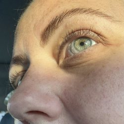 Oui Cosmetics - Just admiring my brows and lashes done today by Marcella!  What game and mood changer