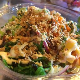 Salmon + yellowtail regular poke bowl Salmon + yellowtail regular poke bowl