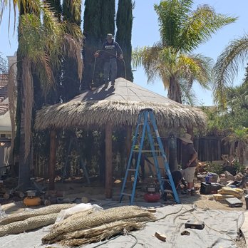 Palapa Guy - Palapa Guy crew it's almost done! - Patio Coverings Near Me - Murrieta, California Palapa Guy - Palapa Guy crew it's almost done! - Patio Coverings Near Me - Murrieta, California