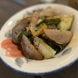 Lenoir - The blistered fikes squash with pears was so unique and incredible.