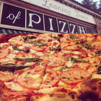 Leaning Tower - The vegan margherita! Absolutely delicious. - Pizza Near Me - Oakland, California