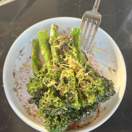 Side of roasted broccolini -delicious Side of roasted broccolini -delicious