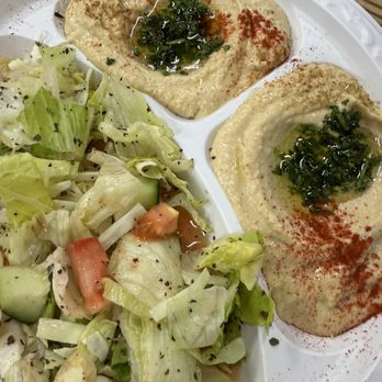Mezzaterranean - Hummus and salad - Lebanese Near Me - Rancho Cucamonga, California