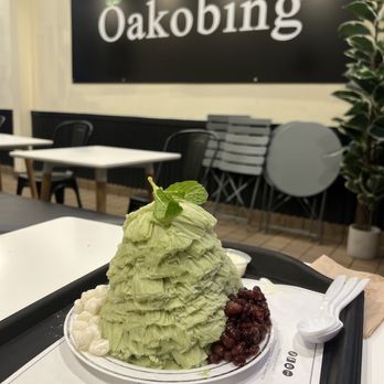 Oakobing - Green Tea Shaved Ice - Ice Cream & Frozen Yogurt Near Me - Pasadena, California