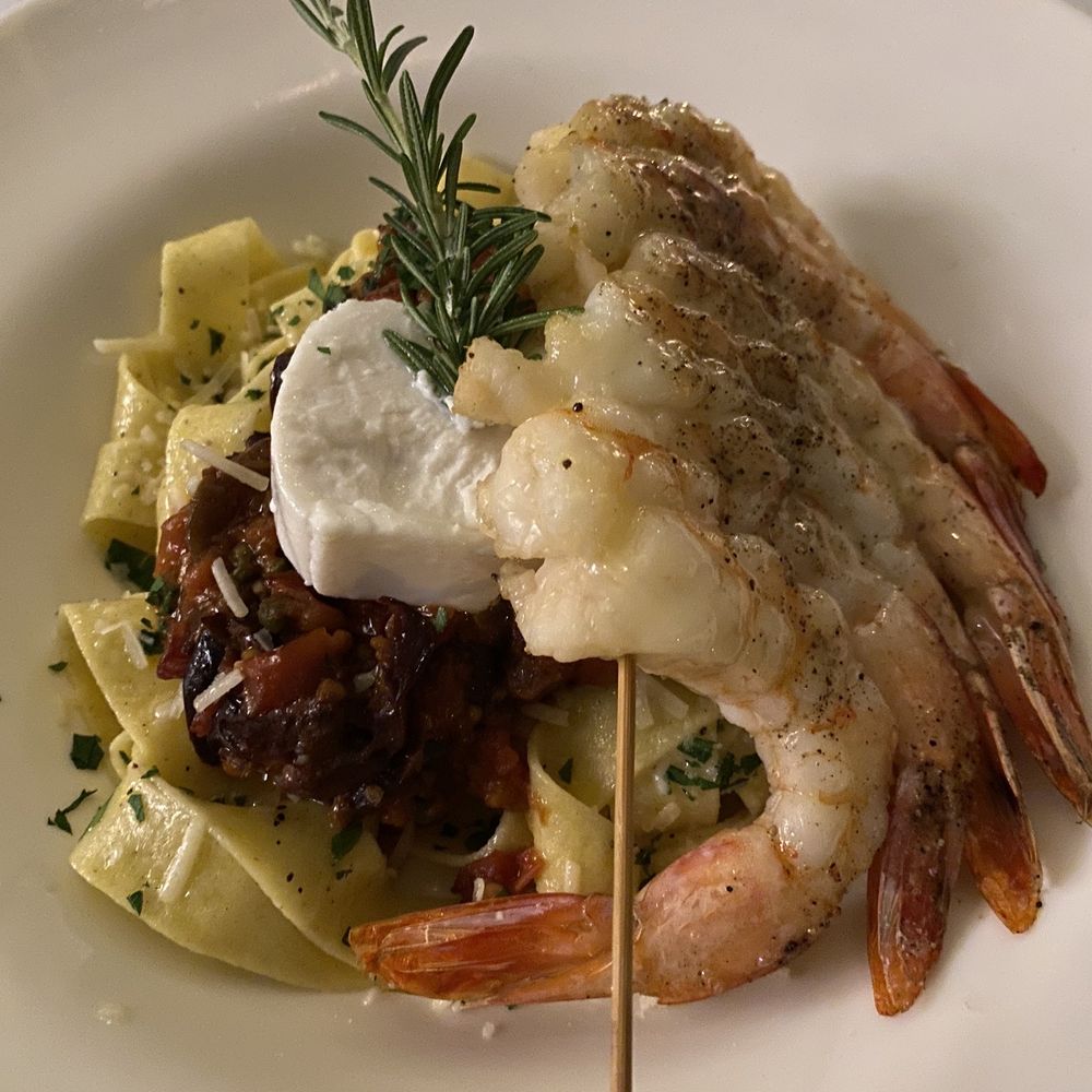 La Truffe Sauvage - Shrimp tagliatelle - French Near Me - Lake Charles, Louisiana La Truffe Sauvage - Shrimp tagliatelle - French Near Me - Lake Charles, Louisiana