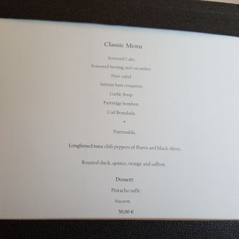 El Carmen de Montesión - Menu - Signature Cuisine Near Me - Toledo, TO