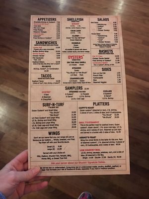 Menu photo 8 Shuckin' Shack Salisbury, NC